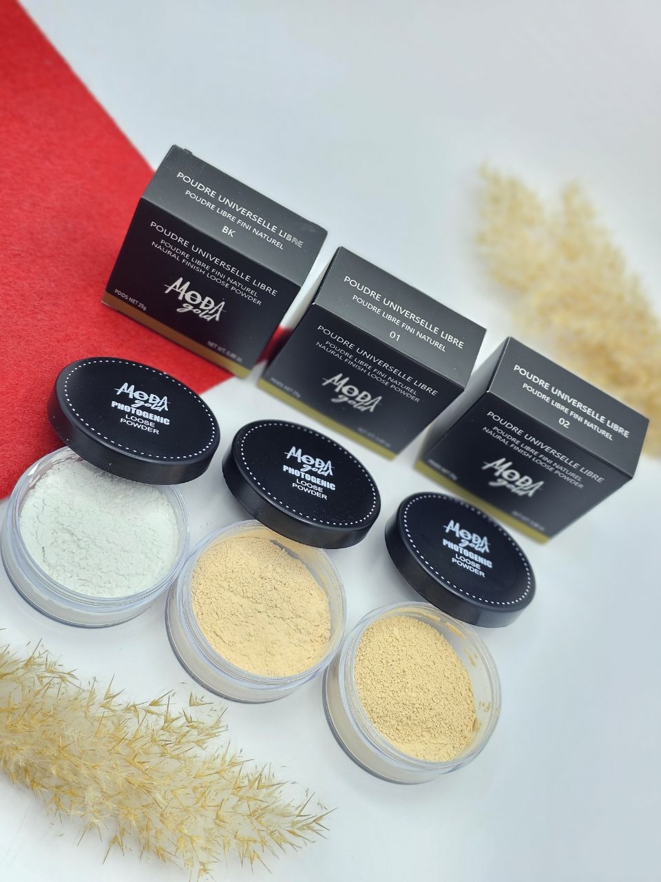 پودر فیکس ضد آب مات کننده صورت