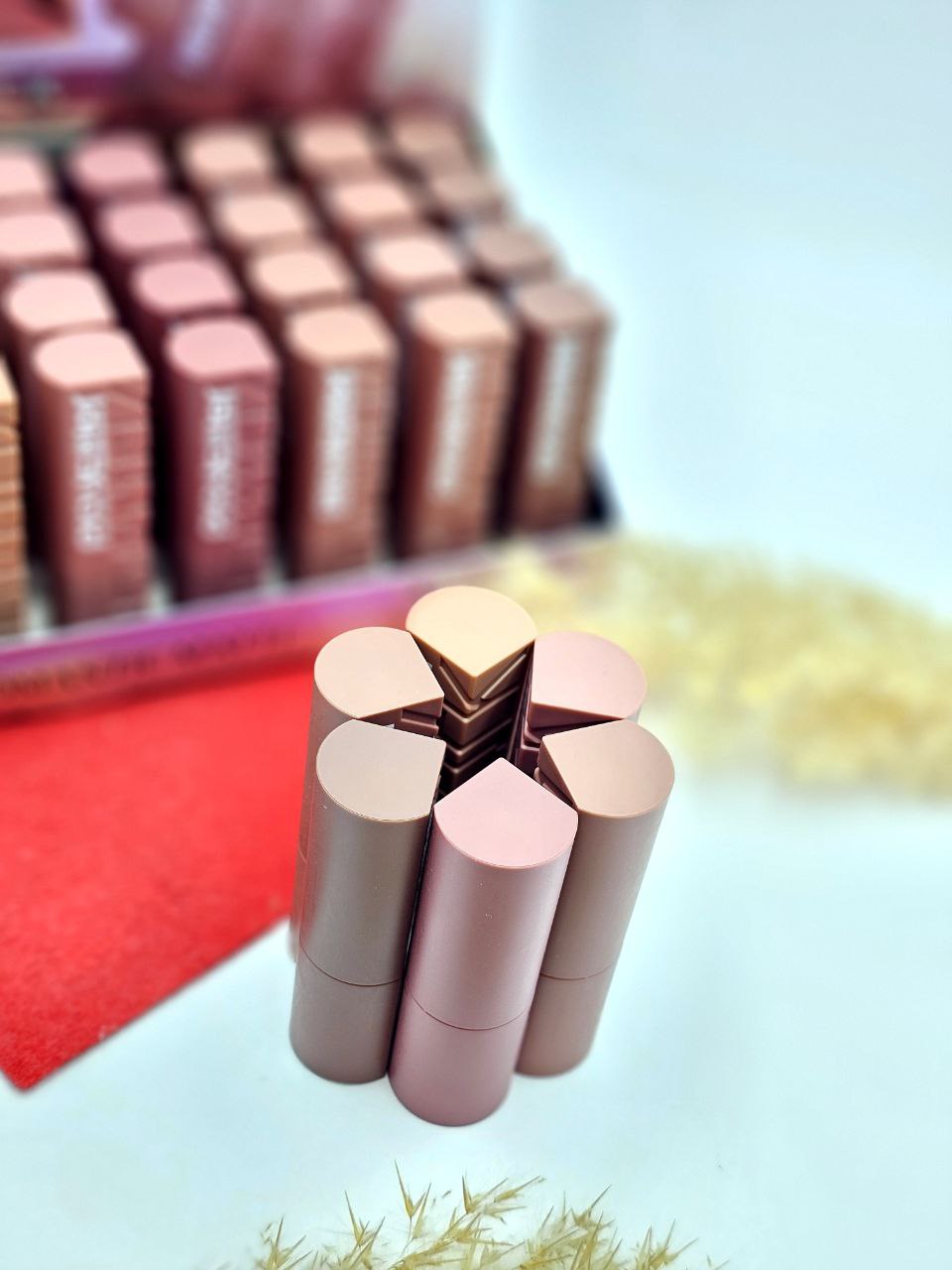 رژلب جامد مات  رومانتیک