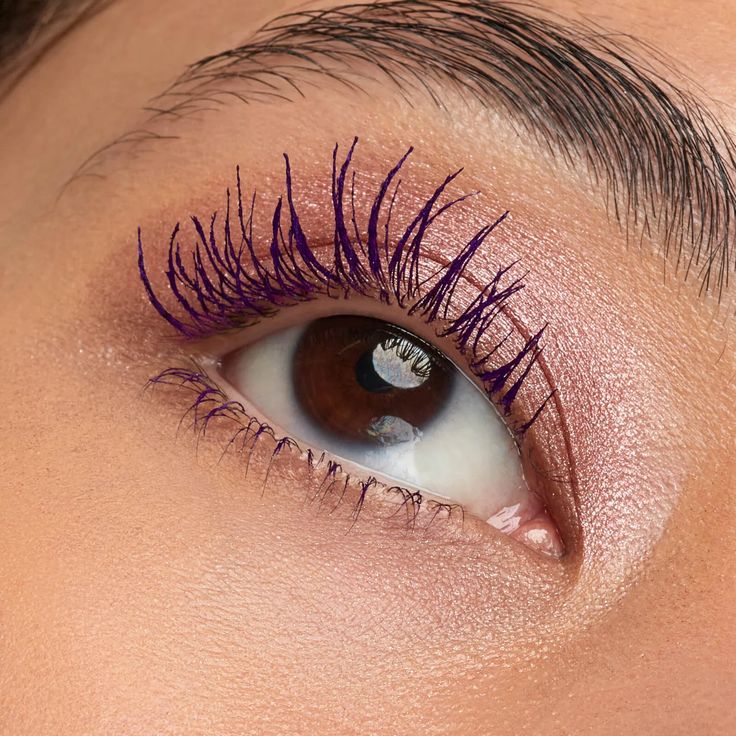 ریمل رنگی فرچه ژله‌ای