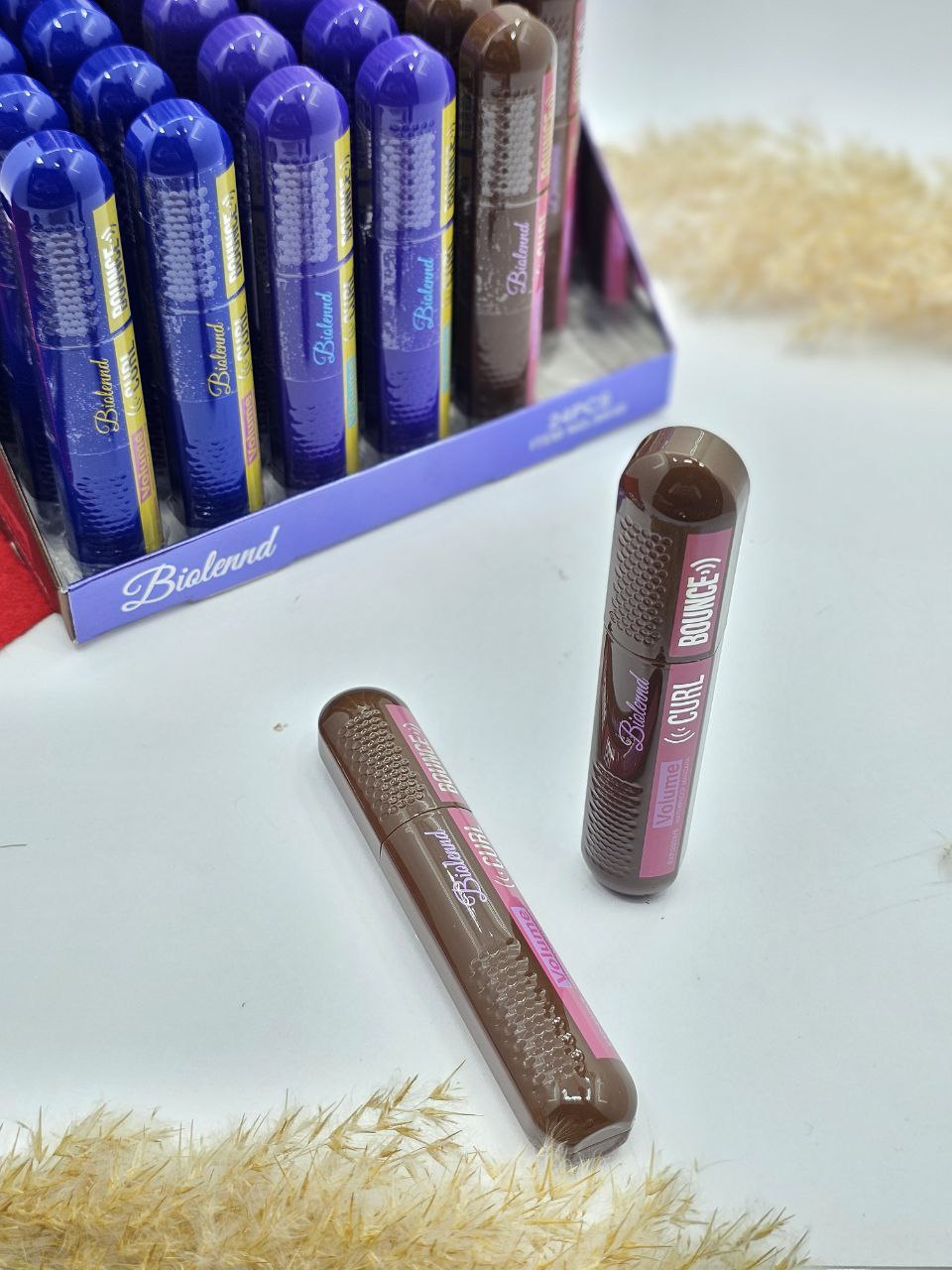 ریمل رنگی فرچه ژله‌ای