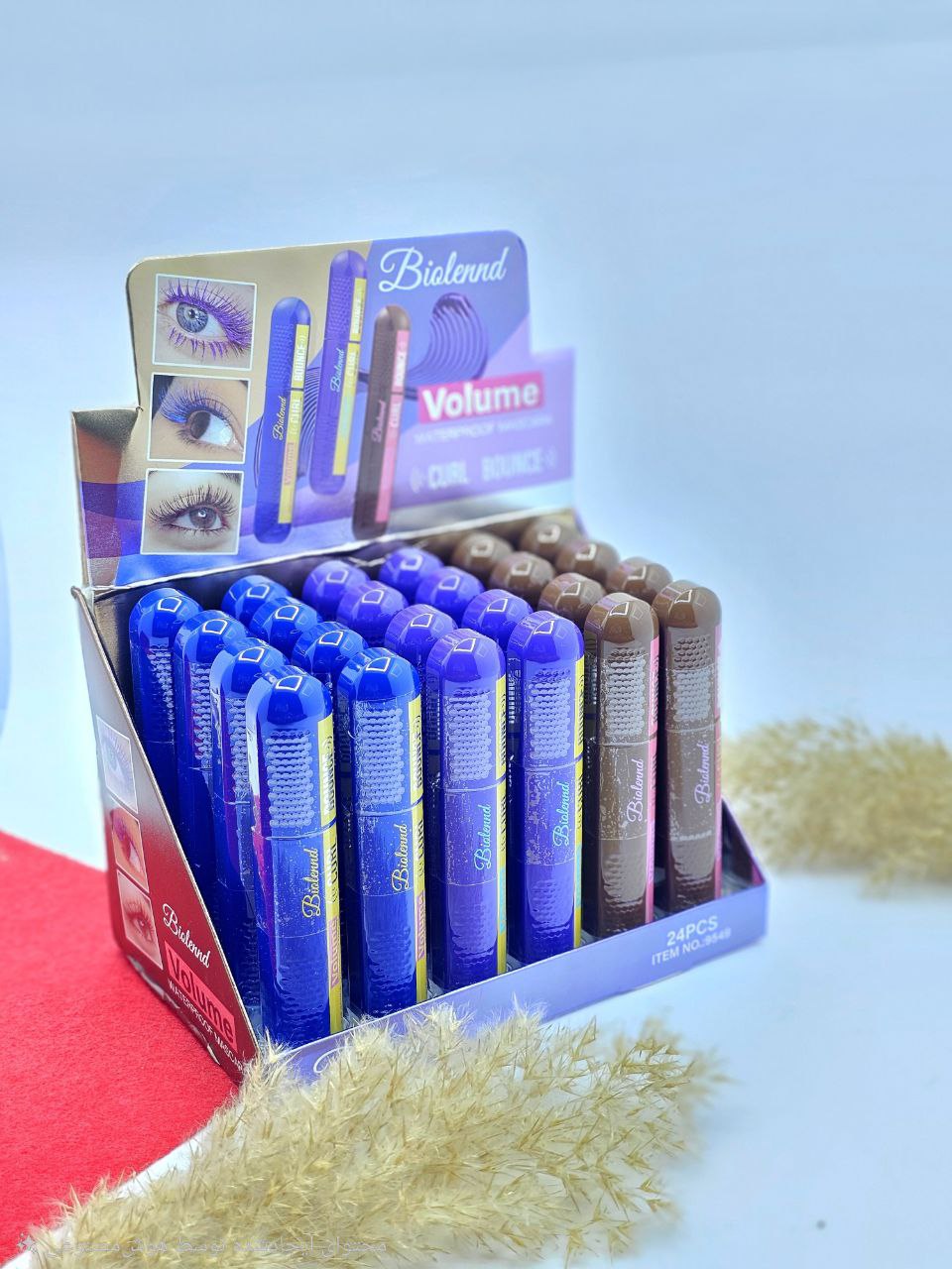 ریمل رنگی فرچه ژله‌ای