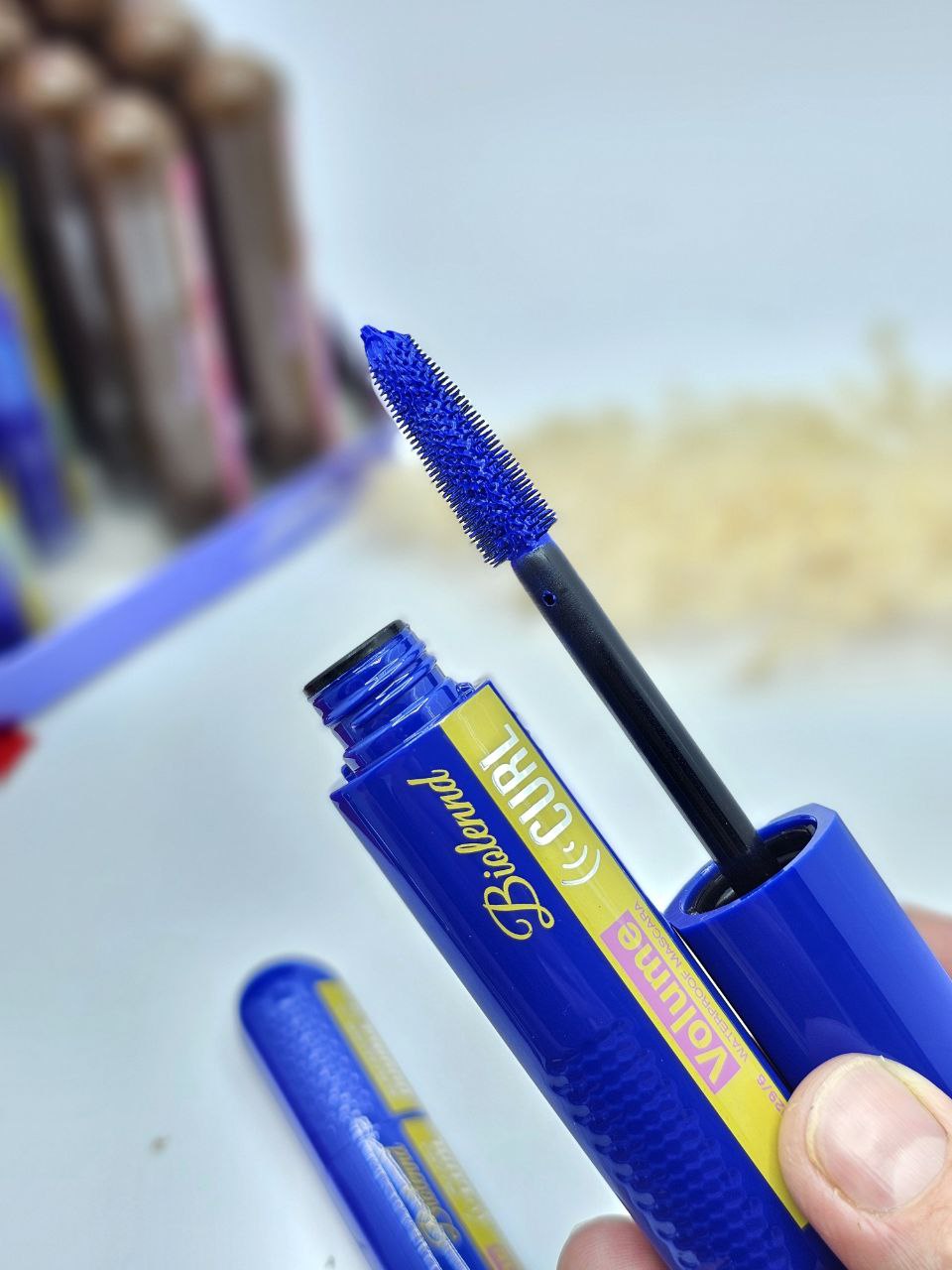 ریمل رنگی فرچه ژله‌ای