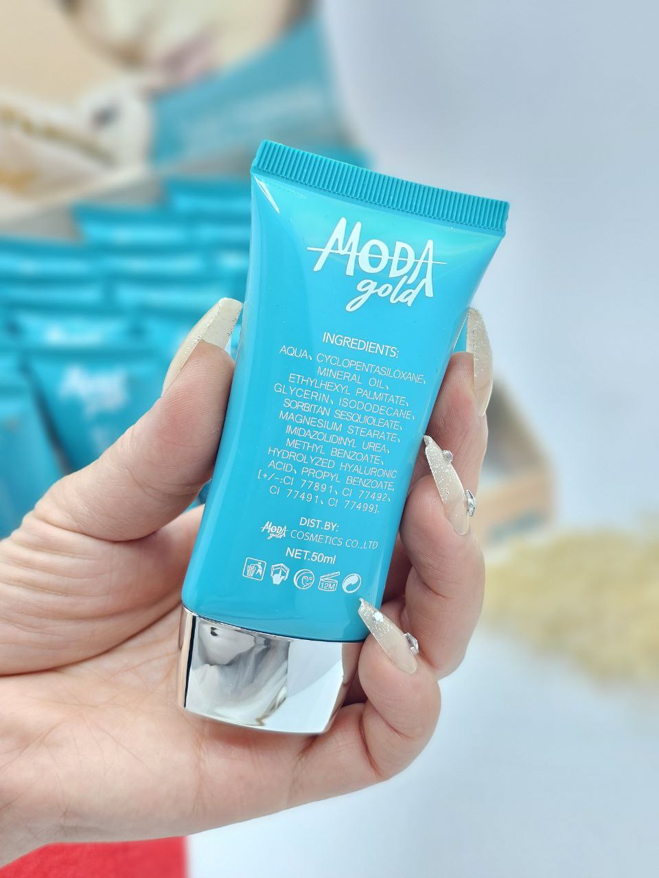 کرم پودر تیوپی اورجینال مددا