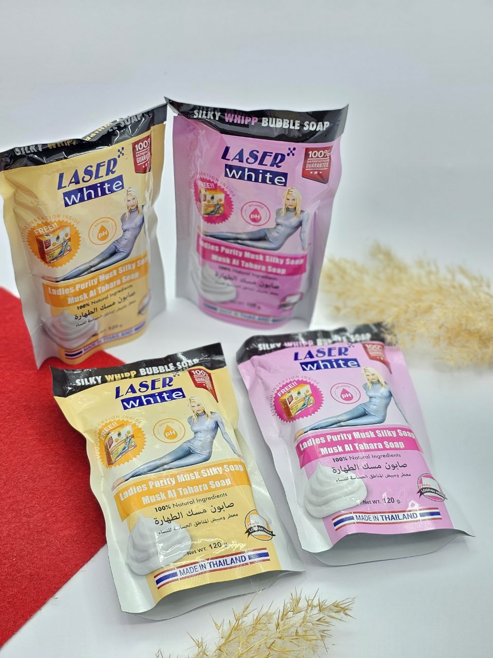 صابون بهداشتی، معطر، روشنکننده و سفتکننده ناحیه حساس بانوان