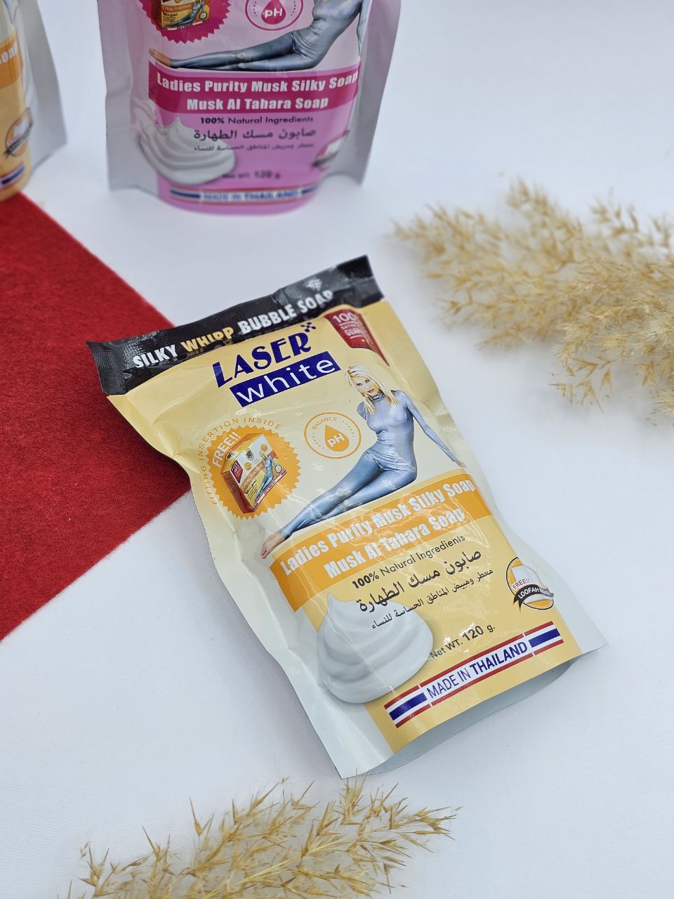 صابون بهداشتی، معطر، روشنکننده و سفتکننده ناحیه حساس بانوان