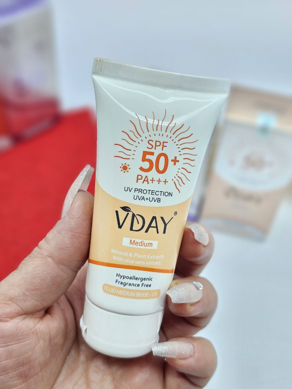 کرم ضدآفتاب پودری ویدا