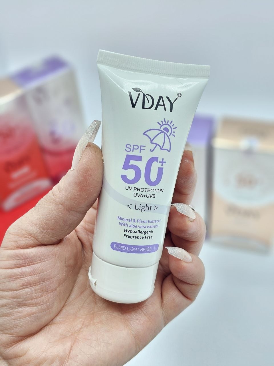 کرم ضدآفتاب پودری ویدا