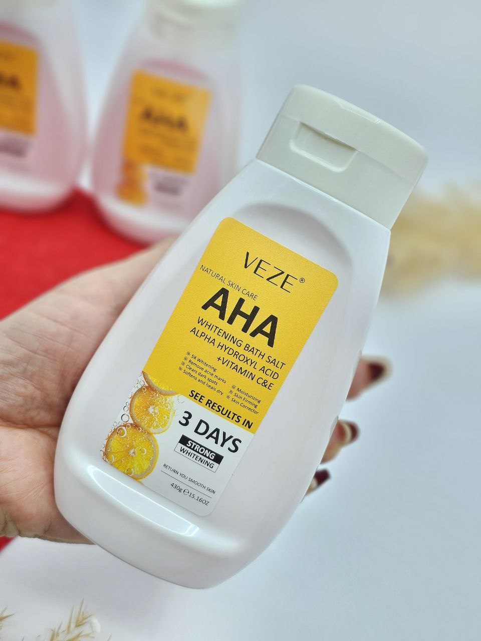 نمک بدن اورجینال AHA