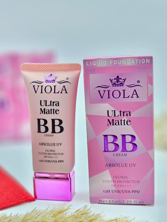 کرم پودر تیوپی BB ULTRA مات ویولا