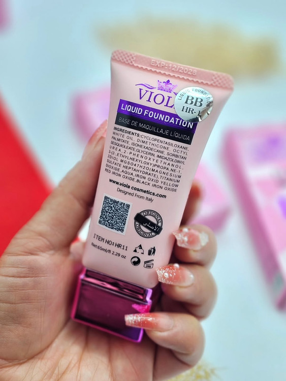 کرم پودر تیوپی BB ULTRA مات ویولا