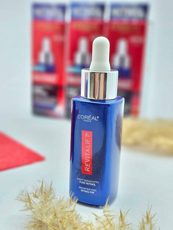 سرم شب ضد چین و چروک حاوی رتینول خالص