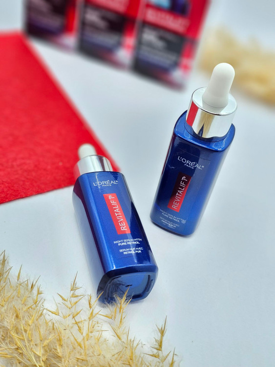 سرم شب ضد چین و چروک حاوی رتینول خالص