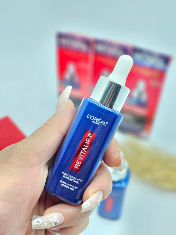 سرم شب ضد چین و چروک حاوی رتینول خالص